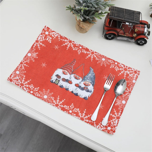 Christmas Forest Character Placemats