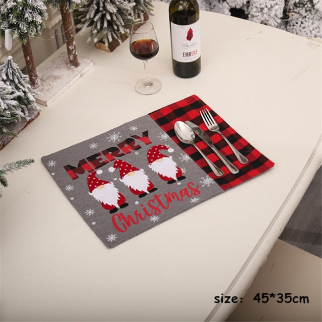 Christmas Forest Character Placemats