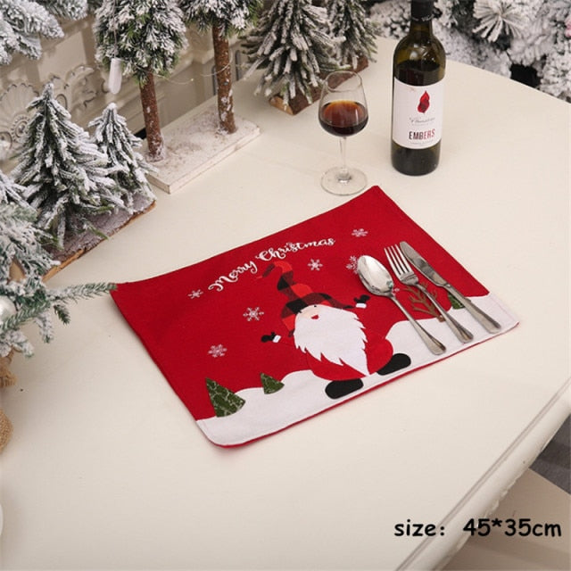 Christmas Forest Character Placemats