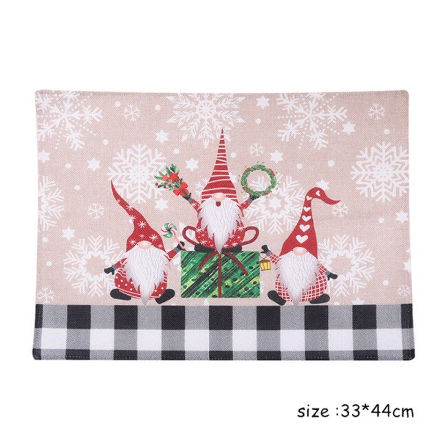 Christmas Forest Character Placemats