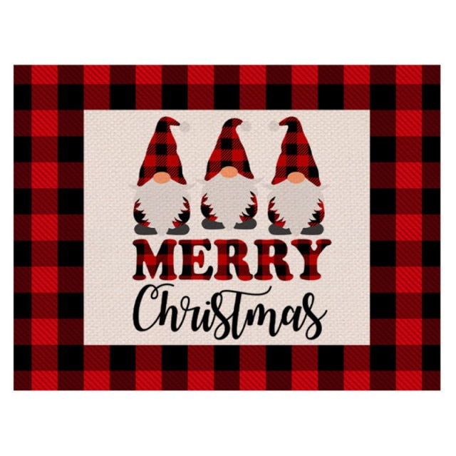 Christmas Forest Character Placemats