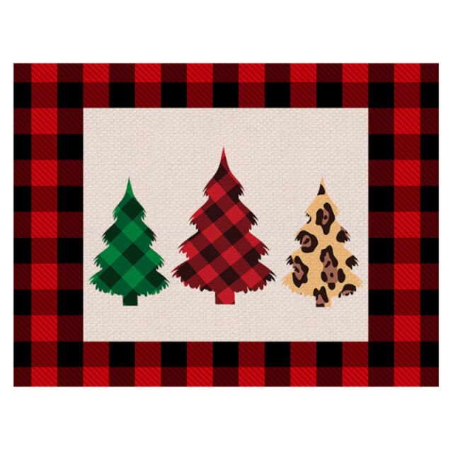 Christmas Forest Character Placemats