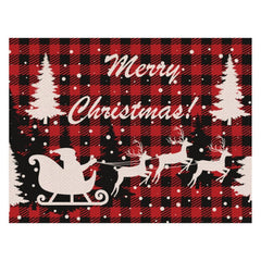 Christmas Forest Character Placemats