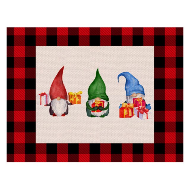 Christmas Forest Character Placemats