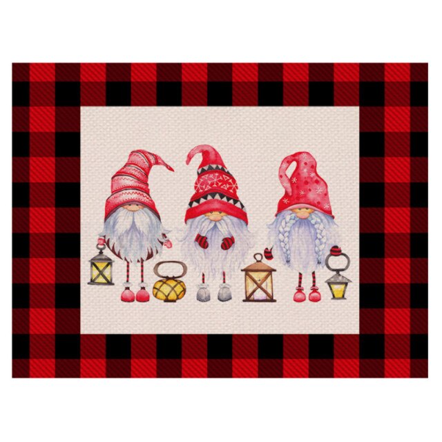 Christmas Forest Character Placemats