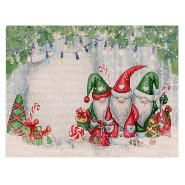 Christmas Forest Character Placemats