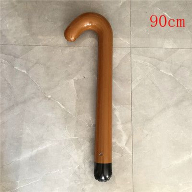 Inflatable Candy Cane and Lollipop Christmas Balloons