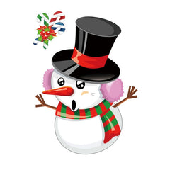 Santa Claus Christmas Window Stickers