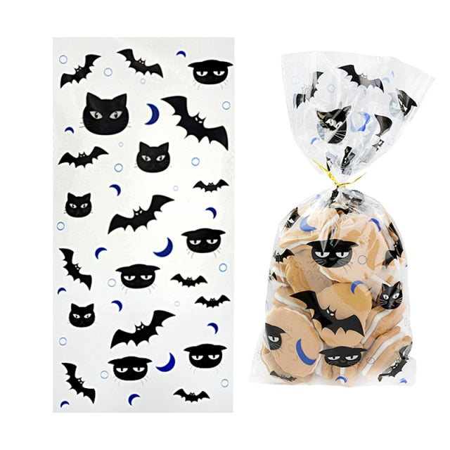 Pumpkin Skull Candy Bag for Halloween