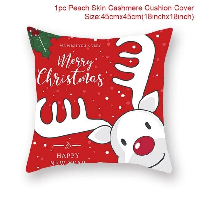 18 × 18 in Christmas Throw Pillow Covers, 42 Designs