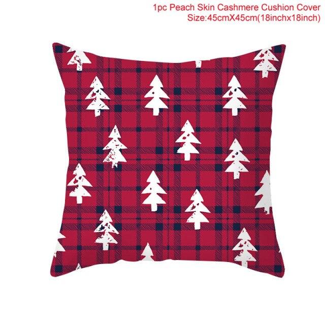 18 × 18 in Christmas Throw Pillow Covers, 42 Designs