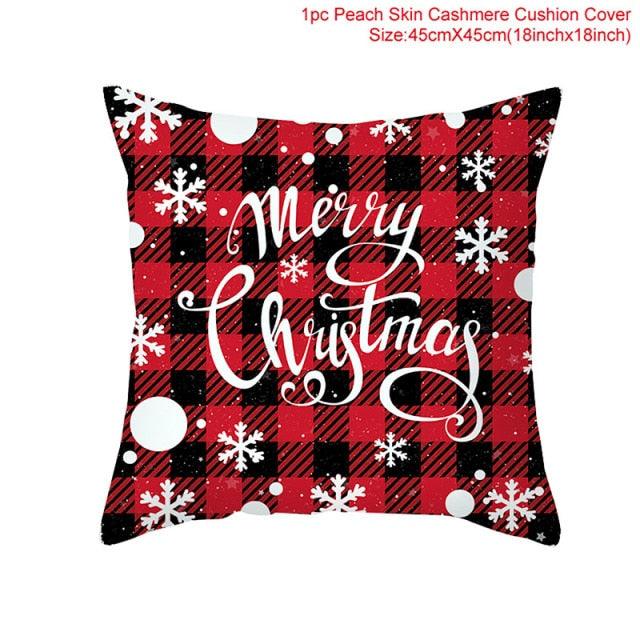 18 × 18 in Christmas Throw Pillow Covers, 42 Designs