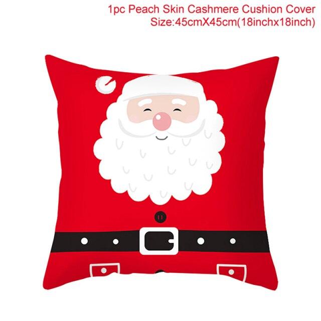 18 × 18 in Christmas Throw Pillow Covers, 42 Designs