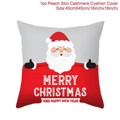 18 × 18 in Christmas Throw Pillow Covers, 42 Designs