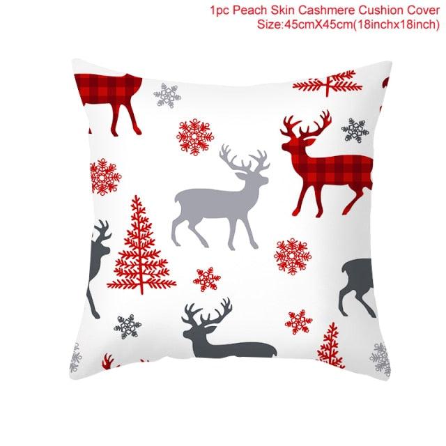 18 × 18 in Christmas Throw Pillow Covers, 42 Designs