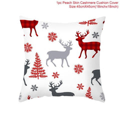 18 × 18 in Christmas Throw Pillow Covers, 42 Designs