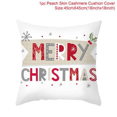 18 × 18 in Christmas Throw Pillow Covers, 42 Designs