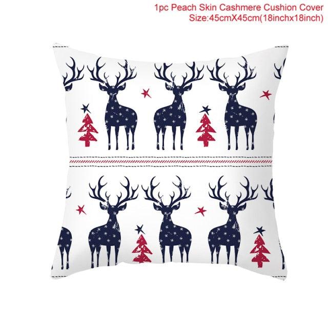 18 × 18 in Christmas Throw Pillow Covers, 42 Designs