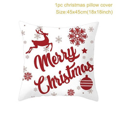 18 × 18 in Christmas Throw Pillow Covers, 42 Designs
