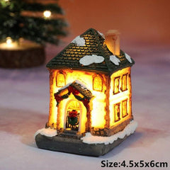 Santa and Snowman Christmas Lantern Lights