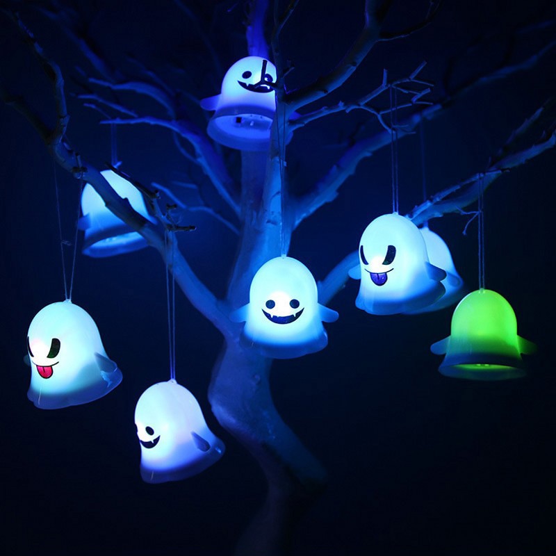 Color-Changing LED Ghost Lantern