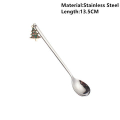 Merry Christmas Deer and Tree Spoon Options
