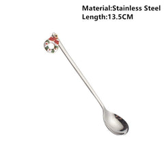 Merry Christmas Deer and Tree Spoon Options
