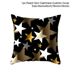 Merry Christmas Colorful Pillow Cover