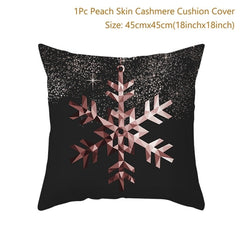 Merry Christmas Colorful Pillow Cover