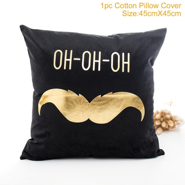 Merry Christmas Colorful Pillow Cover