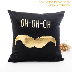 Merry Christmas Colorful Pillow Cover