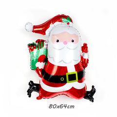 Inflatable Candy Cane and Lollipop Christmas Balloons