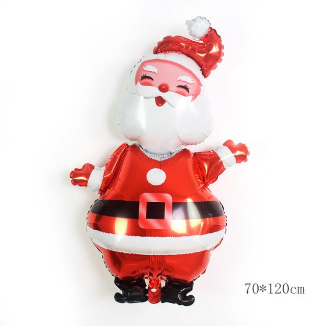 Inflatable Candy Cane and Lollipop Christmas Balloons