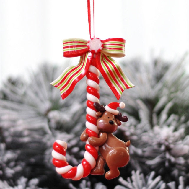 Inflatable Candy Cane and Lollipop Christmas Balloons