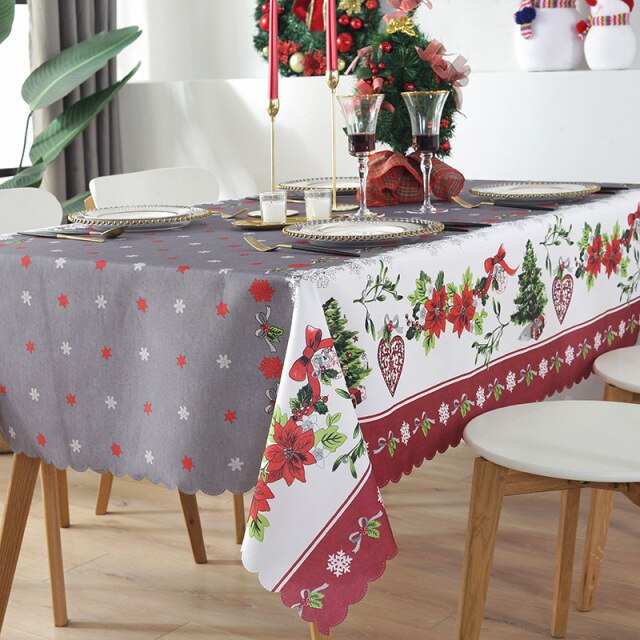 Christmas Print Tablecloth