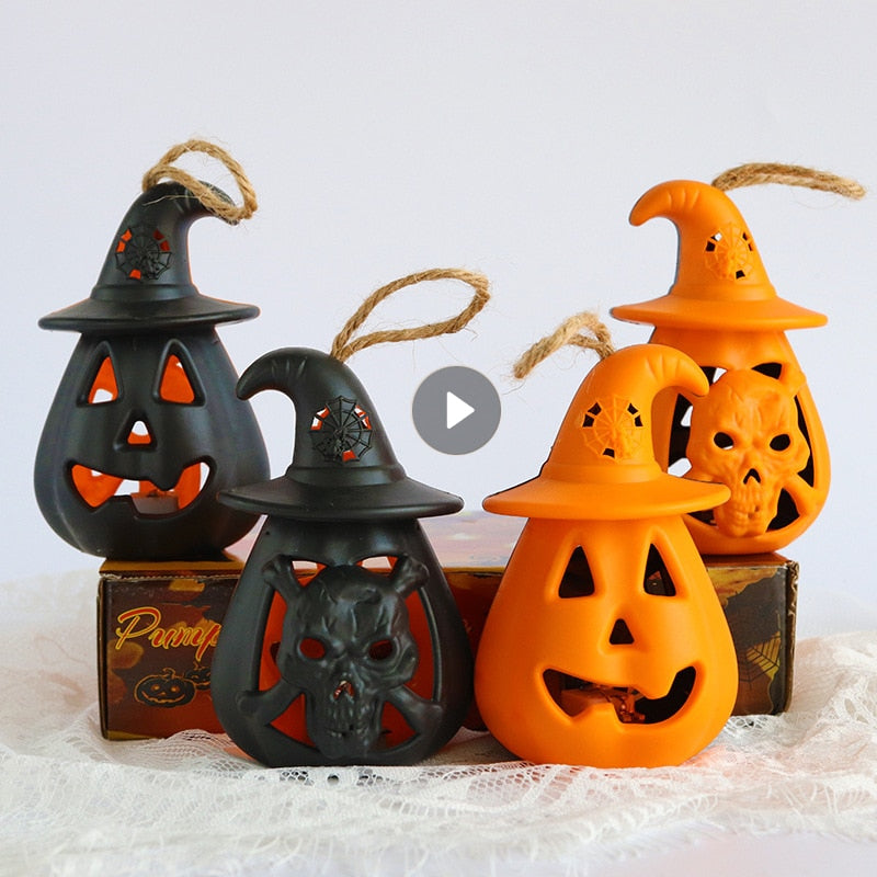 Tabletop LED Pumpkin Lantern