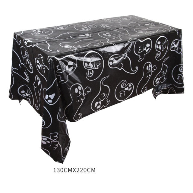 Halloween Tablecloth and Backdrop Decoration Options