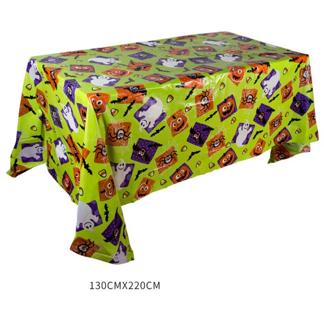 Halloween Tablecloth and Backdrop Decoration Options