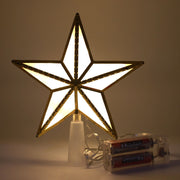 Light-Up Star Christmas Tree Topper