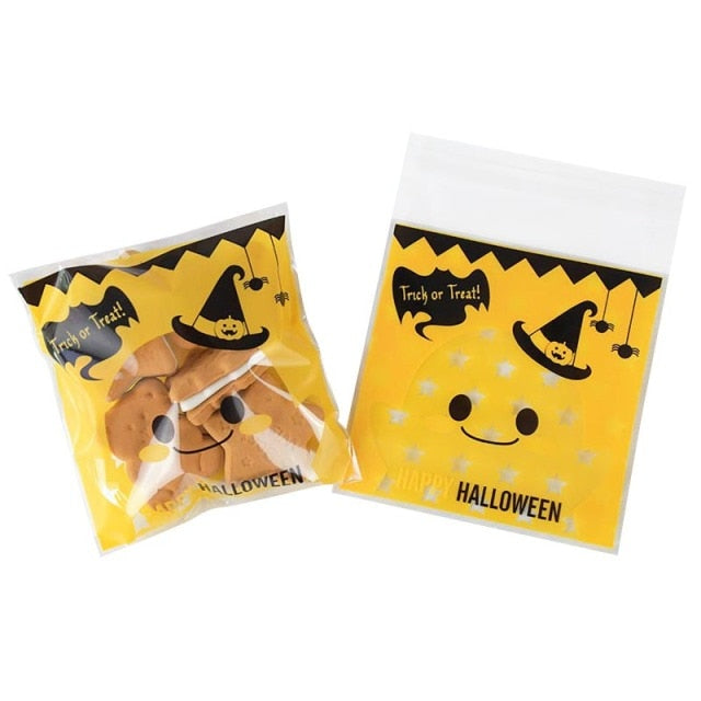 Cartoon Halloween Candy Bags