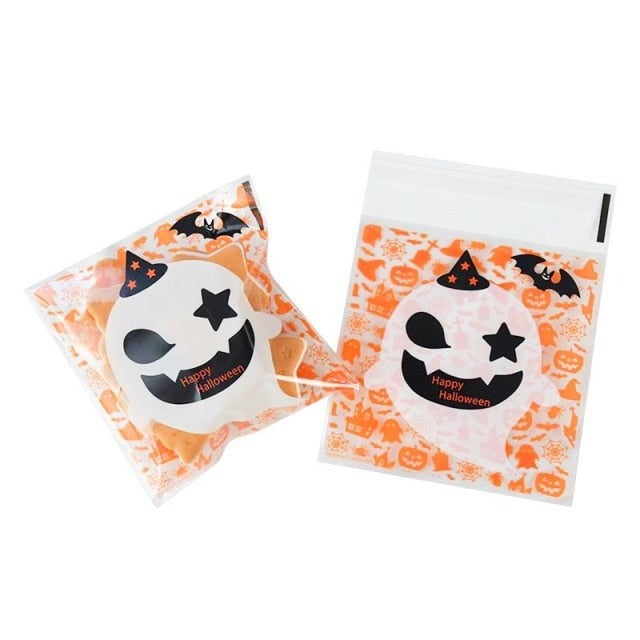 Cartoon Halloween Candy Bags