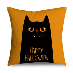 Cartoon Halloween Throw Pillow Covers