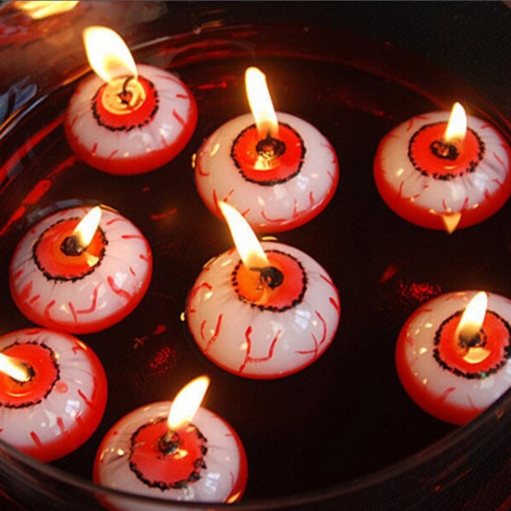 Halloween Eyeball Floating Candles