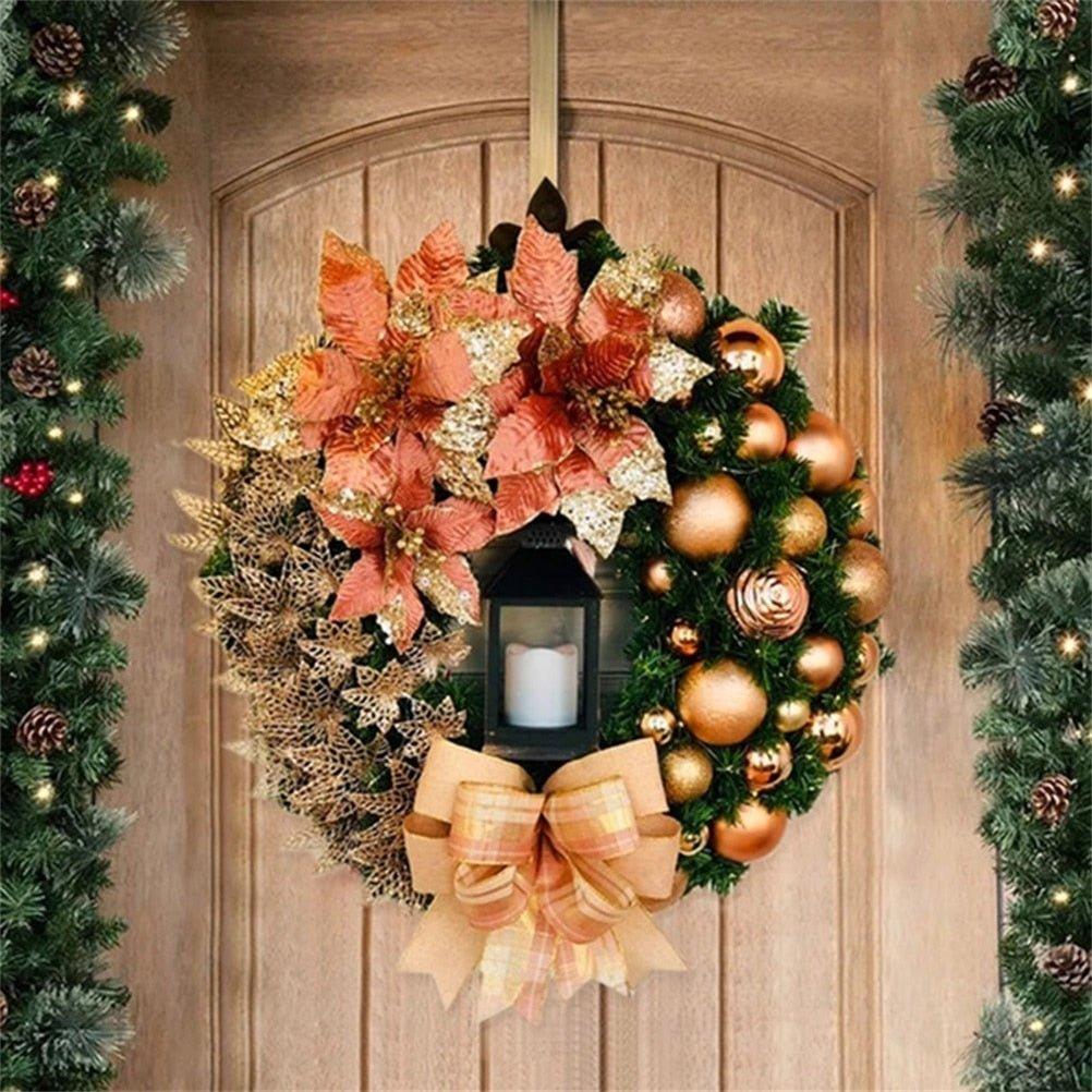 Spruce-Style Christmas Garland and Wreath Options
