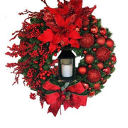 Spruce-Style Christmas Garland and Wreath Options
