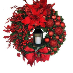 Spruce-Style Christmas Garland and Wreath Options