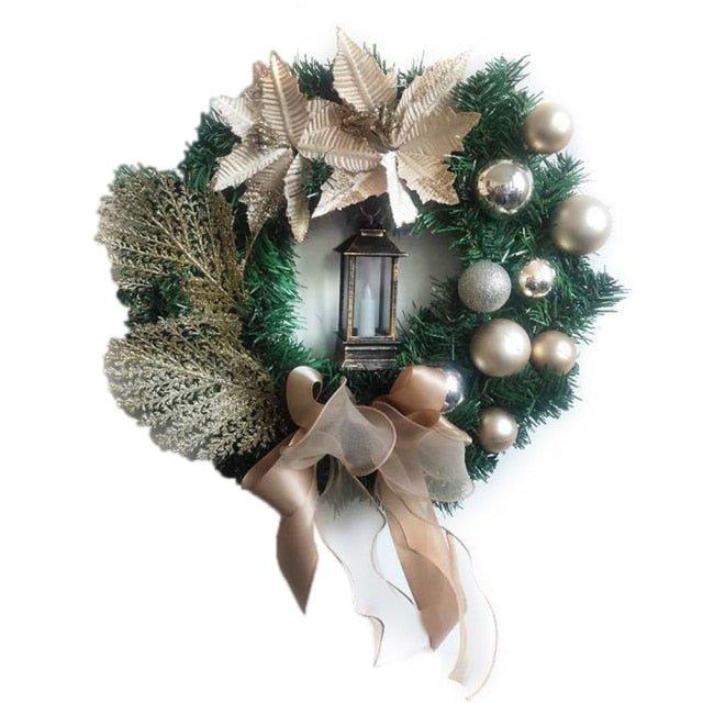 Spruce-Style Christmas Garland and Wreath Options