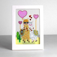 LED Diamond Painting Photo Frame Kit