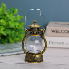 Santa and Snowman Christmas Lantern Ornaments