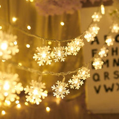 Snowflake LED String Lights, 1.5 to 6 m